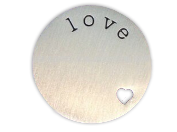 Fashion love plate floating charms locket