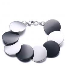 Stainless steel jewelry multi-color circle bracelet