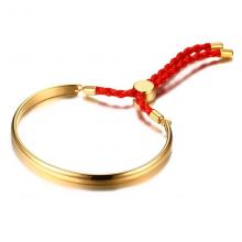 Stainless steel jewelry women adjustable bracelet