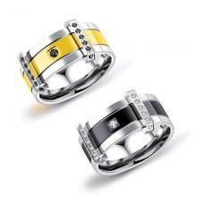Stainless steel ring titanium index finger ring